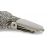 Grand Basset Griffon Vendéen - clip (silver plate) - 697 - 26529