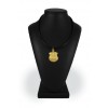 Grand Basset Griffon Vendéen - necklace (gold plating) - 3076 - 31716
