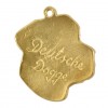 Great Dane - necklace (gold plating) - 2481 - 27416