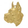 Great Dane - necklace (gold plating) - 3019 - 31419