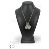 Great Dane - necklace (silver chain) - 3260 - 34197