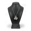 Great Dane - necklace (silver chain) - 3260 - 34199