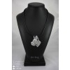 Great Dane - necklace (silver plate) - 2897 - 30569