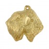 Irish Soft Coated Wheaten Terrier - necklace (gold plating) - 3073 - 31644
