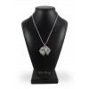 Irish Soft Coated Wheaten Terrier - necklace (silver chain) - 3370 - 34632