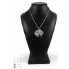 Irish Soft Coated Wheaten Terrier - necklace (silver cord) - 3248 - 33391