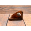 Irish Wolfhound - candlestick (wood) - 3688 - 36038