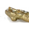 Irish Wolfhound - clip (gold plating) - 2602 - 28333