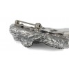 Irish Wolfhound - clip (silver plate) - 2554 - 27872