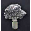 Irish Wolfhound - keyring (silver plate) - 1906 - 13834