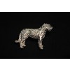 Irish Wolfhound - keyring (silver plate) - 2293 - 23999