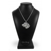 Irish Wolfhound - necklace (silver cord) - 3209 - 33238