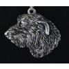 Irish Wolfhound - necklace (silver plate) - 2963 - 30830