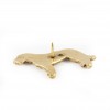Irish Wolfhound - pin (gold) - 1486 - 7410