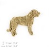 Irish Wolfhound - pin (gold) - 1486 - 7412
