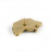 Irish Wolfhound - pin (gold plating) - 1066 - 7814
