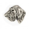 Irish Wolfhound - pin (silver plate) - 1528 - 26008
