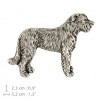 Irish Wolfhound - pin (silver plate) - 2639 - 28648