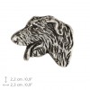 Irish Wolfhound - pin (silver plate) - 2645 - 28678