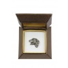 Irish Wolfhound - pin (silver plate) - 2645 - 28927