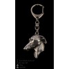 Italian Greyhound - keyring (silver plate) - 1825 - 12313