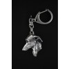 Italian Greyhound - keyring (silver plate) - 2194 - 21009