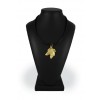 Italian Greyhound - necklace (gold plating) - 988 - 25511