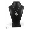 Italian Greyhound - necklace (silver chain) - 3350 - 34588