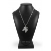 Italian Greyhound - necklace (silver chain) - 3350 - 34591