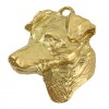 Jack Russel Terrier - keyring (gold plating) - 2436 - 27134