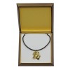 Jack Russel Terrier - necklace (gold plating) - 2509 - 27668