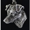 Jack Russel Terrier - necklace (silver chain) - 3339 - 33902