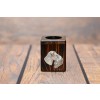 Kerry Blue Terrier - candlestick (wood) - 3949 - 37647