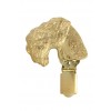 Kerry Blue Terrier - clip (gold plating) - 1040 - 26759