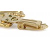 Kerry Blue Terrier - clip (gold plating) - 2611 - 28412