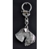 Kerry Blue Terrier - keyring (silver plate) - 1801 - 11975