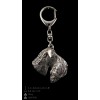 Kerry Blue Terrier - keyring (silver plate) - 2170 - 20443