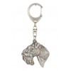 Kerry Blue Terrier - keyring (silver plate) - 2826 - 29805