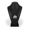 Kerry Blue Terrier - necklace (silver plate) - 3006 - 31006