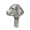 Labrador Retriever - clip (silver plate) - 2568 - 27996