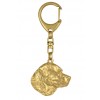 Labrador Retriever - keyring (gold plating) - 2416 - 27032