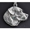 Labrador Retriever - necklace (silver chain) - 3313 - 33745