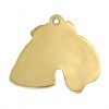 Lakeland Terrier - keyring (gold plating) - 1737 - 30171