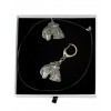 Lakeland Terrier - keyring (silver plate) - 2029 - 16681