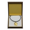 Lhasa Apso - necklace (gold plating) - 3064 - 31700