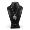 Lhasa Apso - necklace (silver chain) - 3356 - 34603