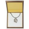 Lhasa Apso - necklace (silver plate) - 2986 - 31129