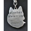 Malamute - keyring (silver plate) - 1771 - 11505