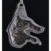 Malinois - necklace (silver chain) - 3343 - 33927