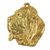 Neapolitan Mastiff - necklace (gold plating) - 2471 - 27377